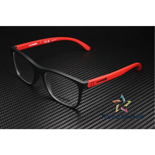 Arnette AN7125 2506 Pillow Matte Black Demo Lens 50 mm Men`s Eyeglasses