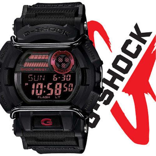 Casio G-shock Action Sports Protector Super Illuminator Black Watch GD400-1
