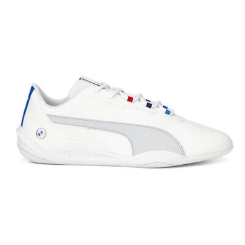 Puma Bmw Mms Rcat Machina Lace Up Mens White Sneakers Casual Shoes 30731104