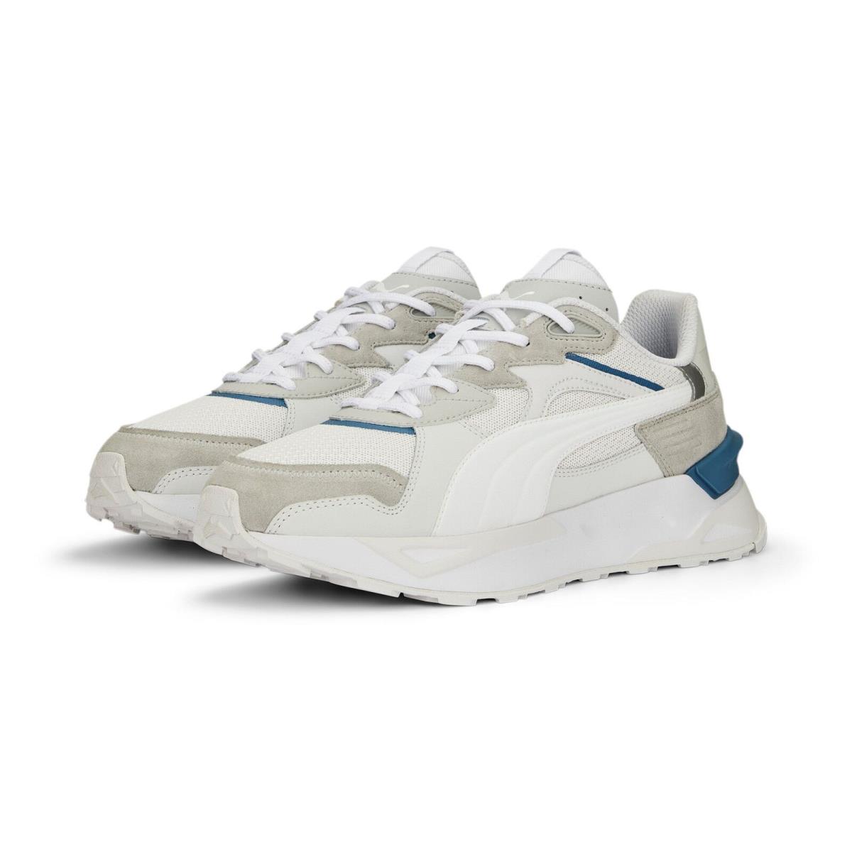 388978-03 Mens Puma Mirage Sport Asphalt - White