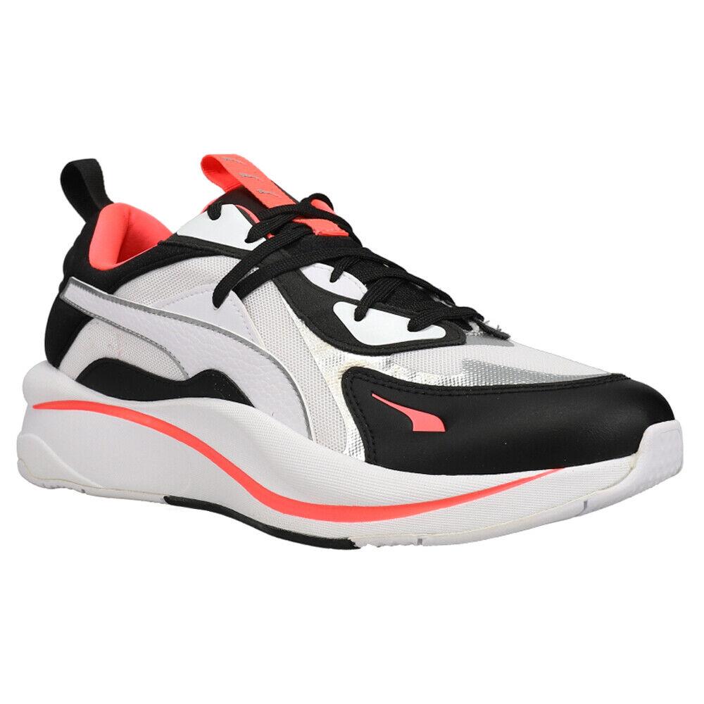 Puma Rscurve Glow Lace Up Womens White Sneakers Casual Shoes 37517403