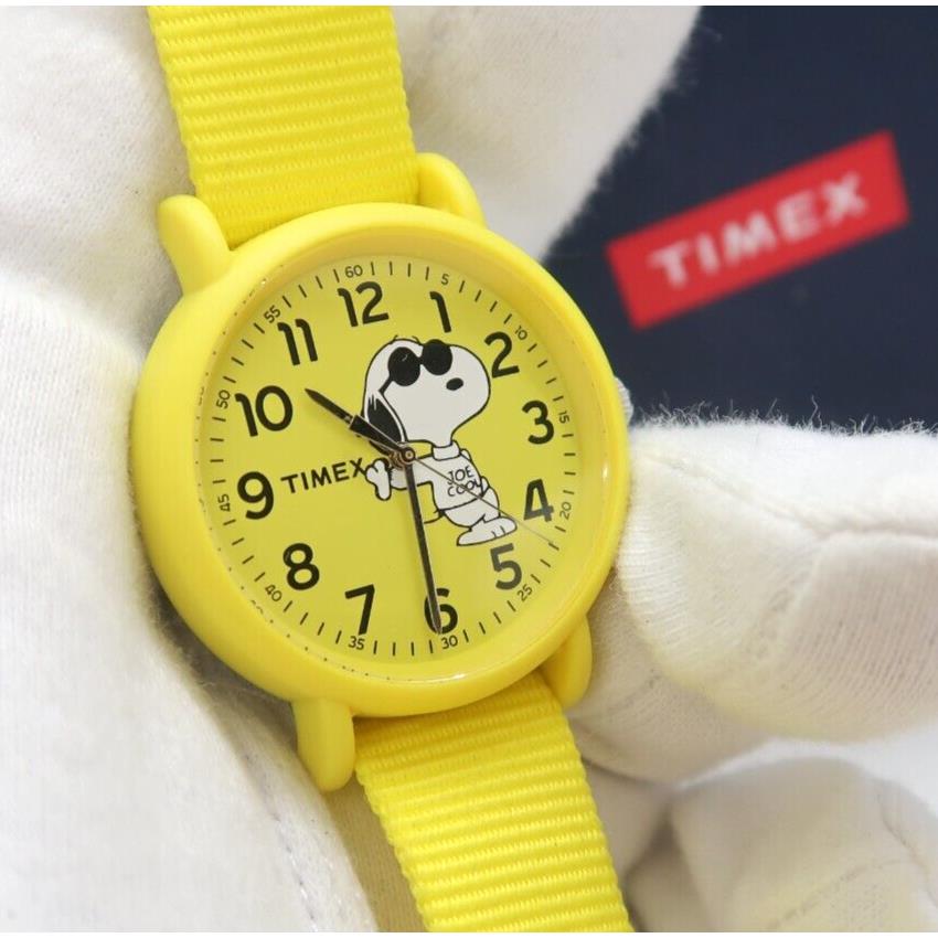 Snoopy Timex 2019 50th Anniversary Yello Joe Cool Prototype Men`s Watch R20-14