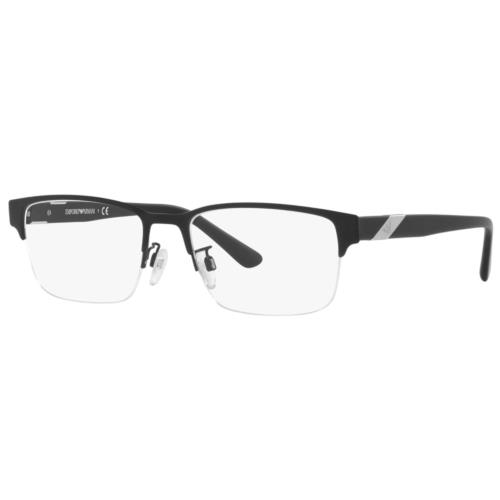 Emporio Armani Eyeglasses EA 1129-3001 Black W/demo Lens 55mm