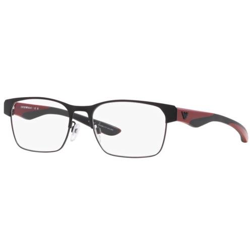 Emporio Armani Eyeglasses EA 1141-3001 Black W/demo Lens 56mm