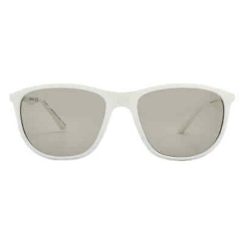 Emporio Armani Light Brown Square Men`s Sunglasses EA4201 5344/3 58
