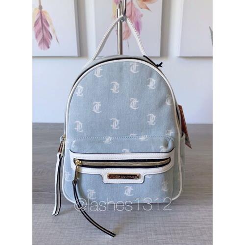 Juicy Couture Bag Rosie Mini Backpack - Blue Denim