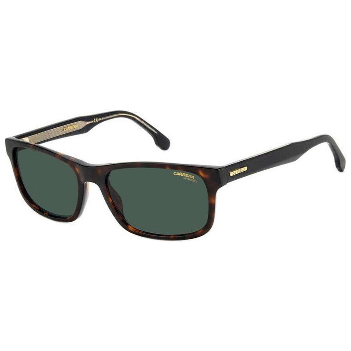 Carrera Men`s Dark Tortoise Rectangle Classic Sunglasses - CA299S-0086-QT