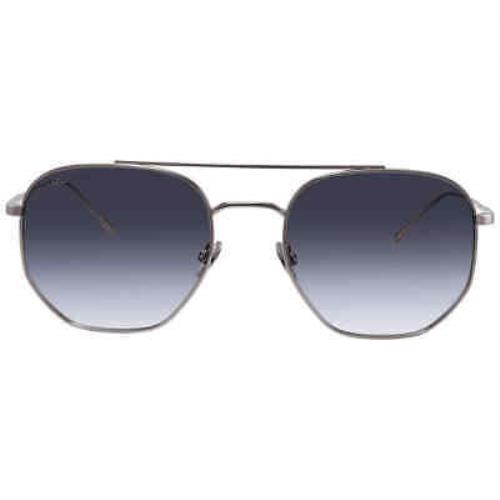 Lacoste Grey Gradient Navigator Unisex Sunglasses L210S 028 54 L210S 028 54