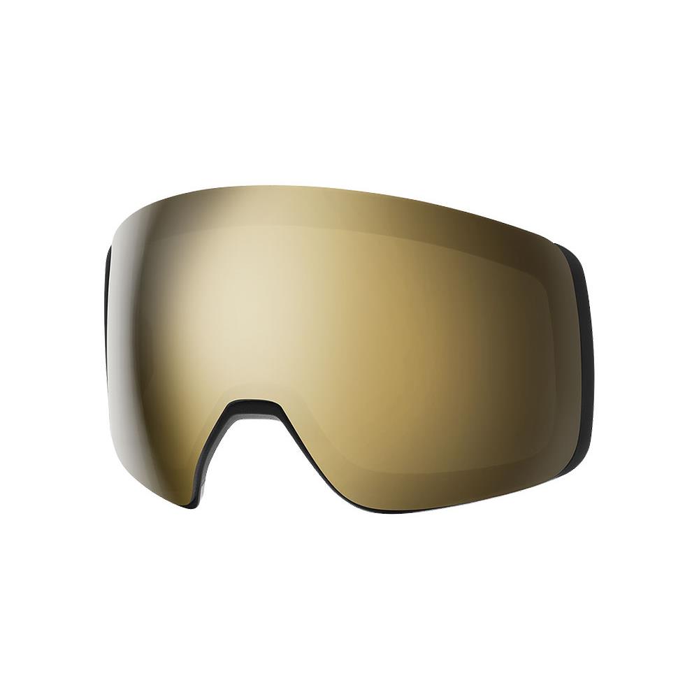 Smith 4D Mag Replacement Lens- 4D Mag Goggle Frame Compatible - Smith Chromapop 4D Mag / Sun Black Gold Mirror 13%