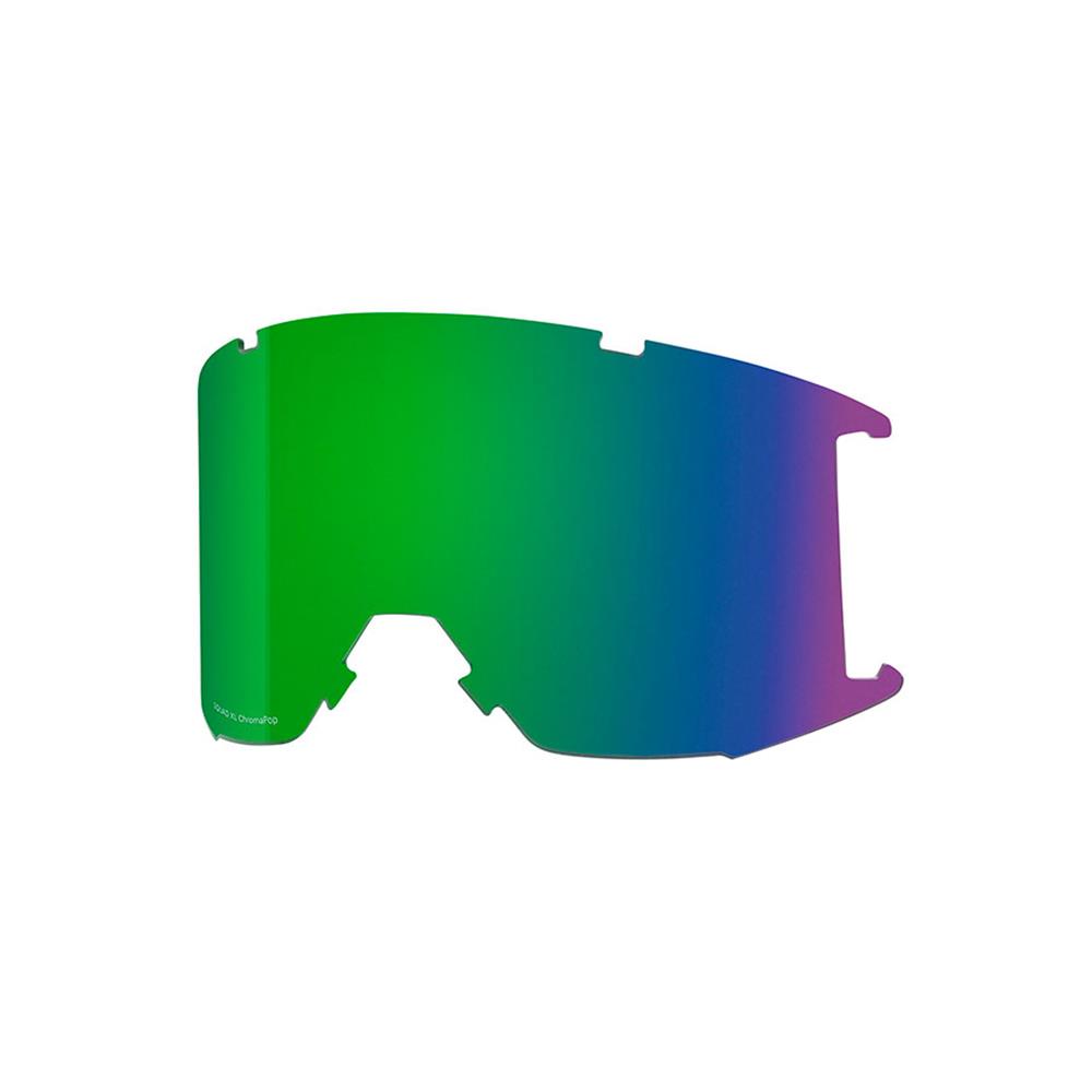 Smith Squad XL Replacement Lens - Smith Chromapop Lenses - Squad XL Compatible Squad XL / Everyday Green Mirror