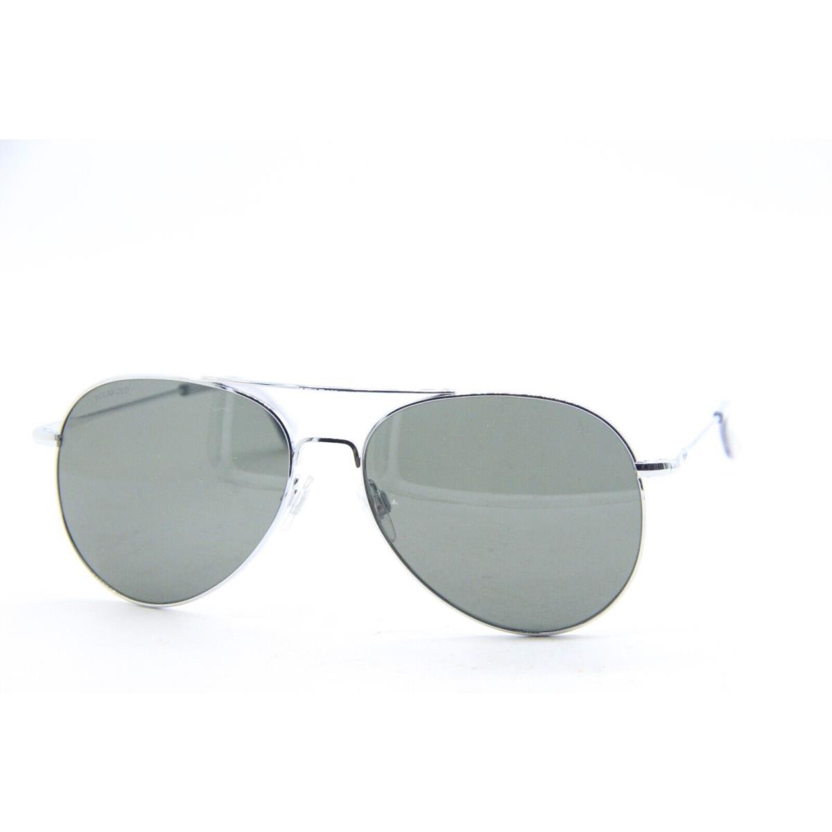 American Optical General Silver Polarized Sunglasses 58-14