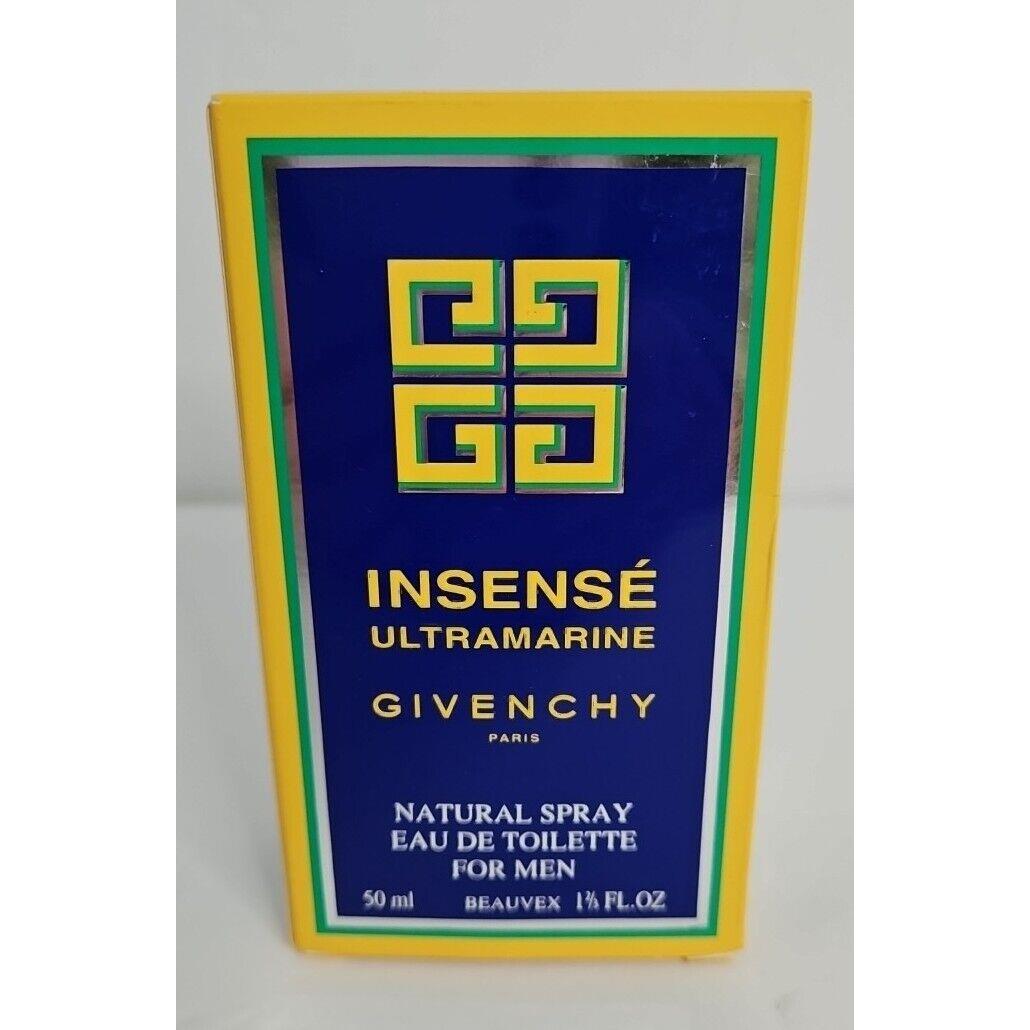 Vintage Insense Ultramarine by Givenchy For Men 1.7 oz Edt Spray