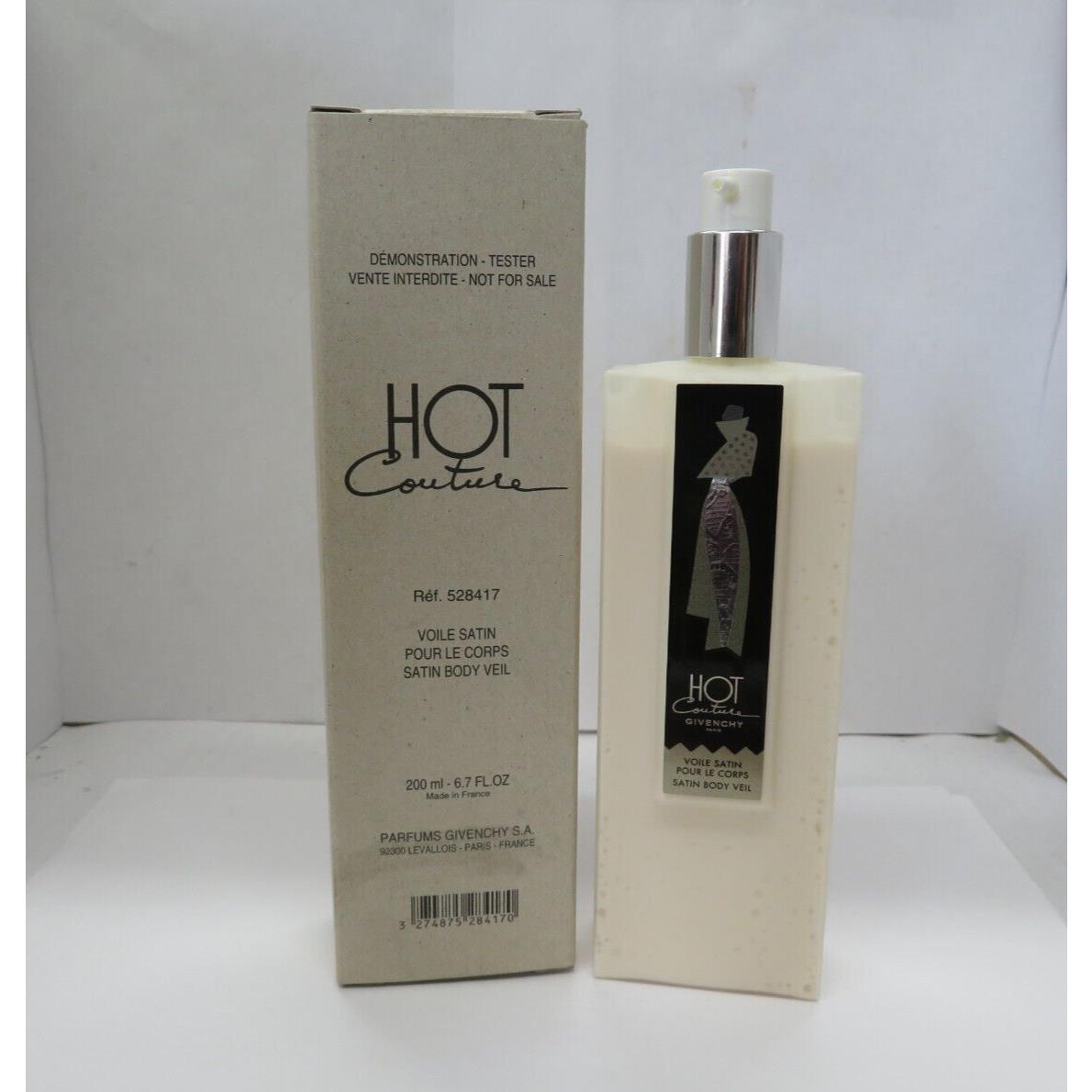 Vintage Hot Couture BY Givenchy Satin Body Veil 6.7 oz/200 ml Read Descr