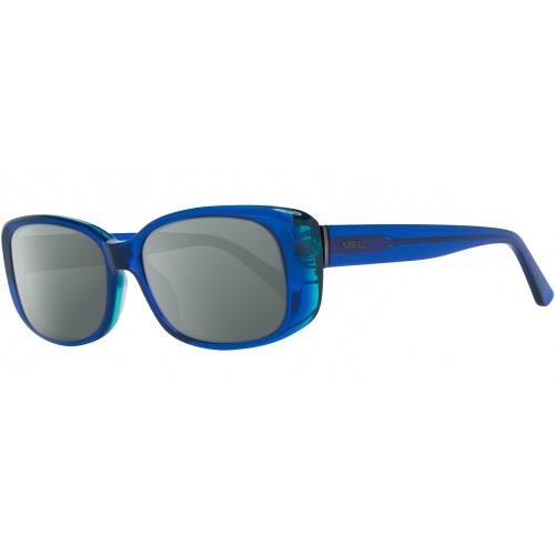 Guess GU7408-90X Women`s Polarized Sunglasses Blue Green Crystal 52 mm 4 Options Smoke Grey Polar