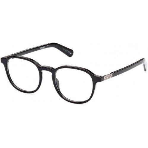 Guess Originals GU8251 001 Black Plastic Round Eyeglasses Frame 48-19-145 8251