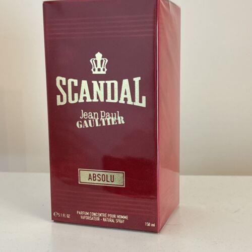 Jean Paul Gaultier Scandal Absolu Pour Homme Parfum Intense 5.1oz/150ml