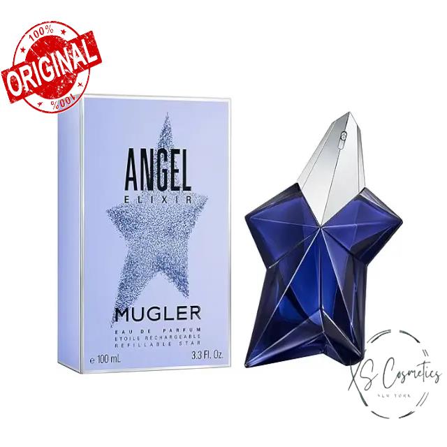Angel Elixir by Thierry Mugler 3.3 oz Edp Refillable Star Perfume For Women