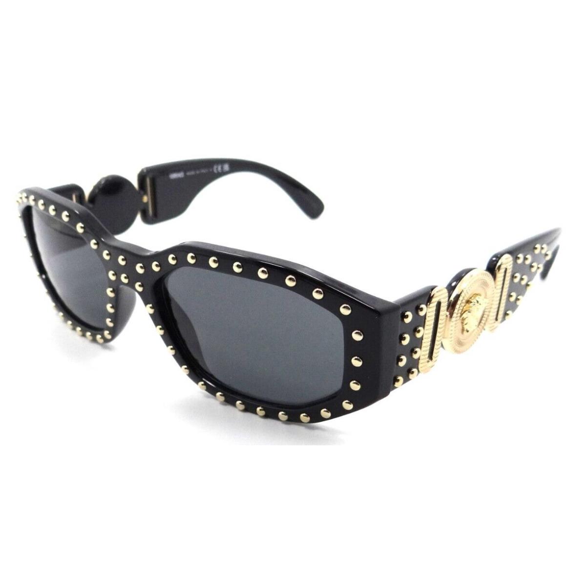 Versace Sunglasses VE 4361 5397/87 53-18-140 Black / Dark Grey Made in Italy
