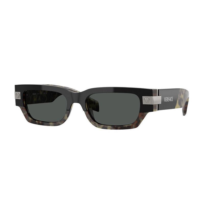 Versace VE4465 545687 Havana/dark Grey 53-18-145 Sunglasses - Frame: havana, Lens: Dark Grey, Code: 545687