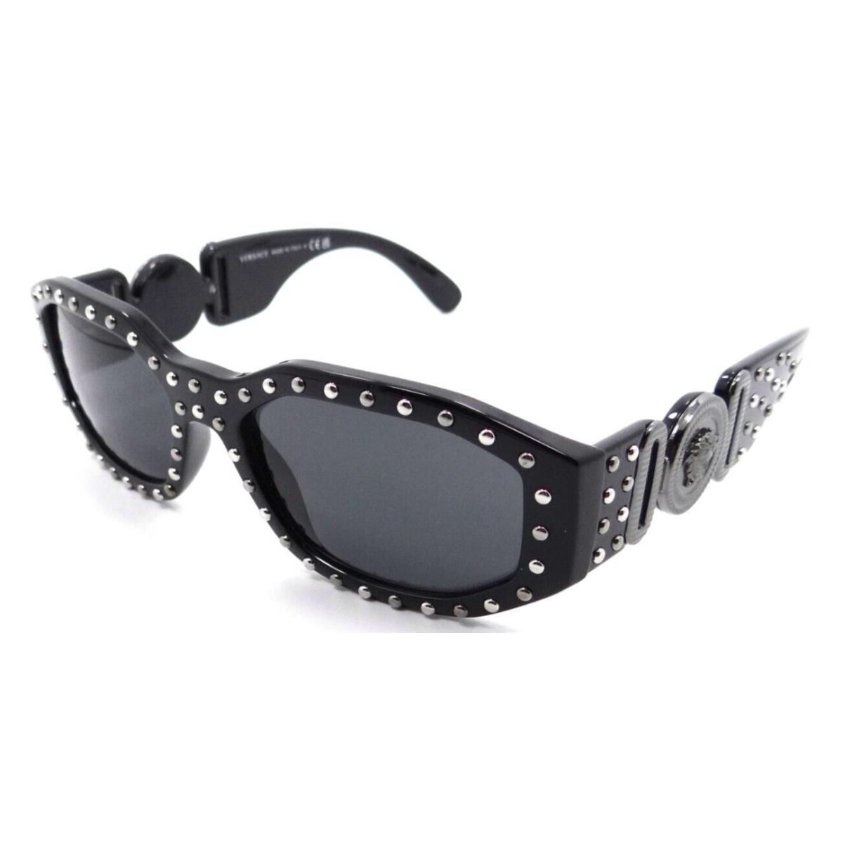 Versace Sunglasses VE 4361 5398/87 53-18-140 Black / Dark Grey Made in Italy