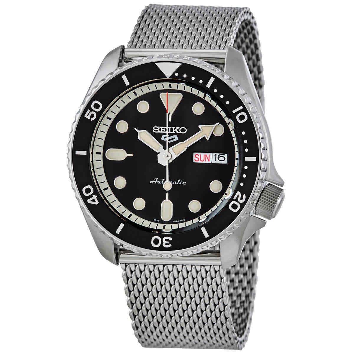 Seiko 5 Sports Automatic Black Dial Men`s Watch SRPD73K1