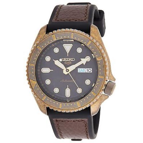 Seiko 5 Sports Automatic Black Dial Men`s Watch SRPE80K1