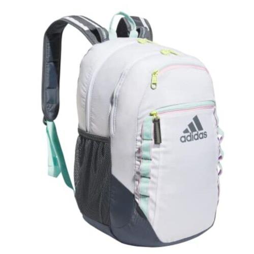 Adidas Prime 6 Backpack White/ Semi Flash Aqua Blue/ Orchid