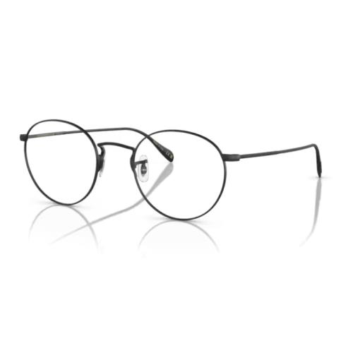 Oliver Peoples 0OV1186 Coleridge 5062 Matte Black Round Men`s Eyeglasses - Frame: Black, Lens: