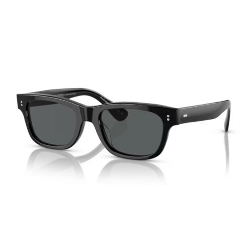 Oliver Peoples Rosson Sun 5540SU 1005P2 Black/grey Polarized Men`s Sunglasses