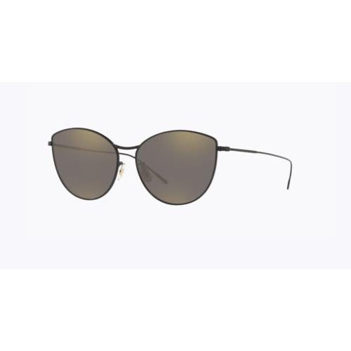 Oliver Peoples Rayette OV1232S 5062Y9 60 Black Gold Mirror OV1232S