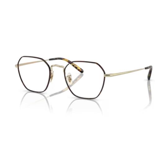 Oliver Peoples 0OV1334 Levison 5305 Gold Rectangular Men`s Eyeglasses