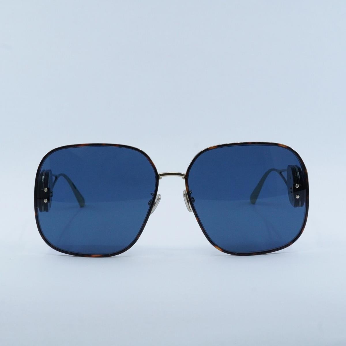 Dior Diorbobby S1U B5B0 Gold/havana/blue 64-16-145 Sunglasses