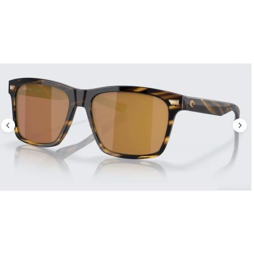 Costa Del Mar Aransas Tortoise Gold Mirror Polarized Glass 580G