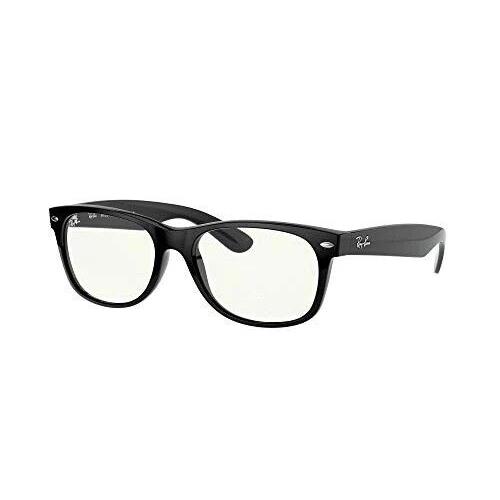 Ray Ban Wayfarer Computer Glasses RB2132F 901/BF 58-18 Black Blue Light