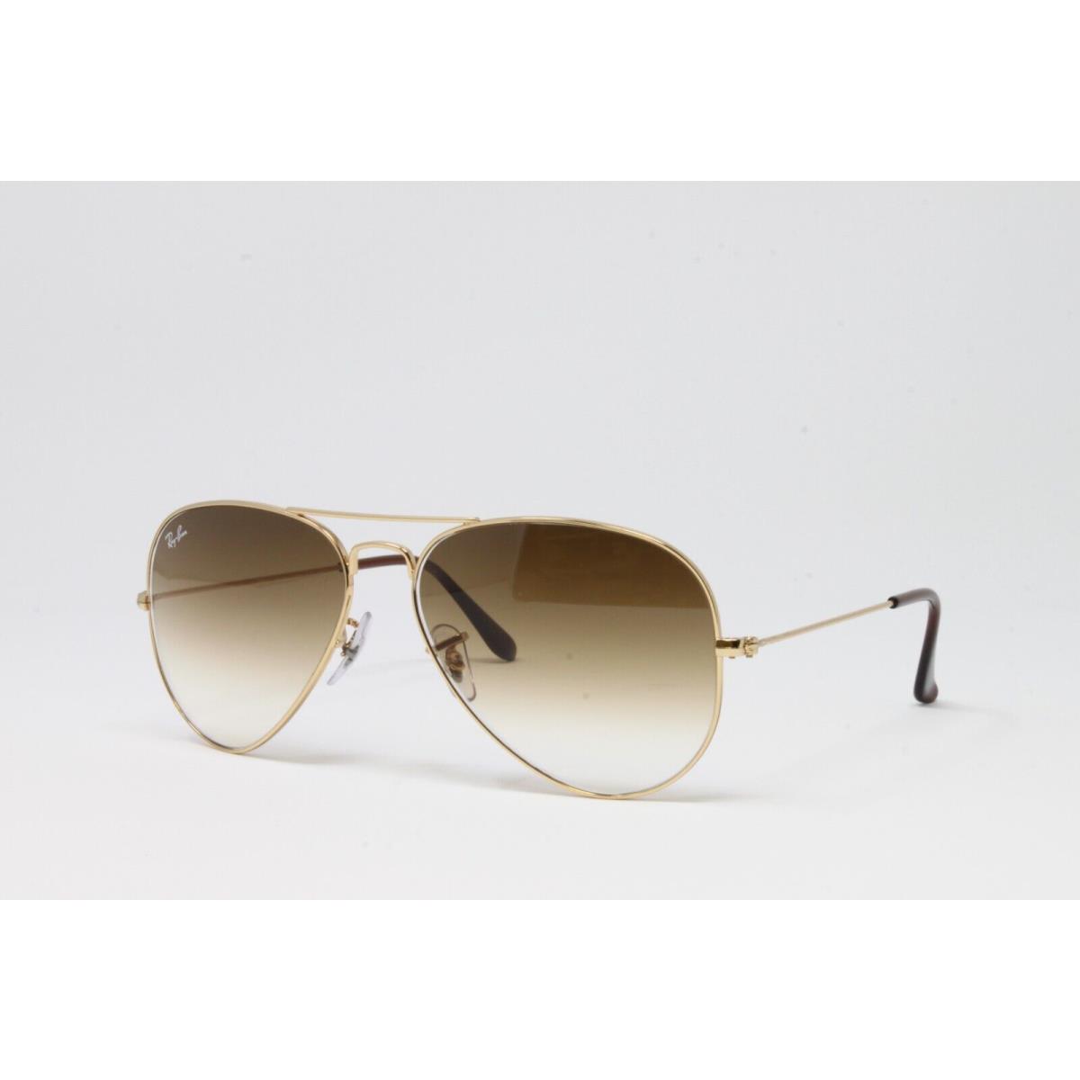 Ray Ban Unisex Sunglasses Large Aviator RB3025 001/51 Gold 58mm