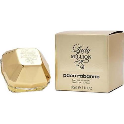 Lady Million by Paco Rabanne Eau De Parfum Spray 1.7 oz Women 1 OZ