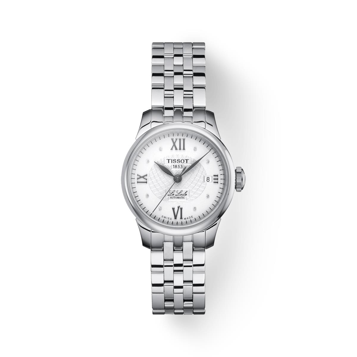Tissot Le Locle Automatic Lady Diamond Stainless Steel 25mm Watch T41.1.183.16