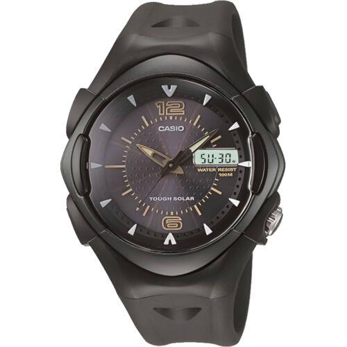 Casio Men`s Watch Alarm Black Dial Rubber Strap Analog-digital Date MDA-S11H-1B2