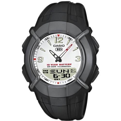 Casio Men`s Watch Quartz Silver and Grey Dial Strap Analog-digital HDC-600-7B