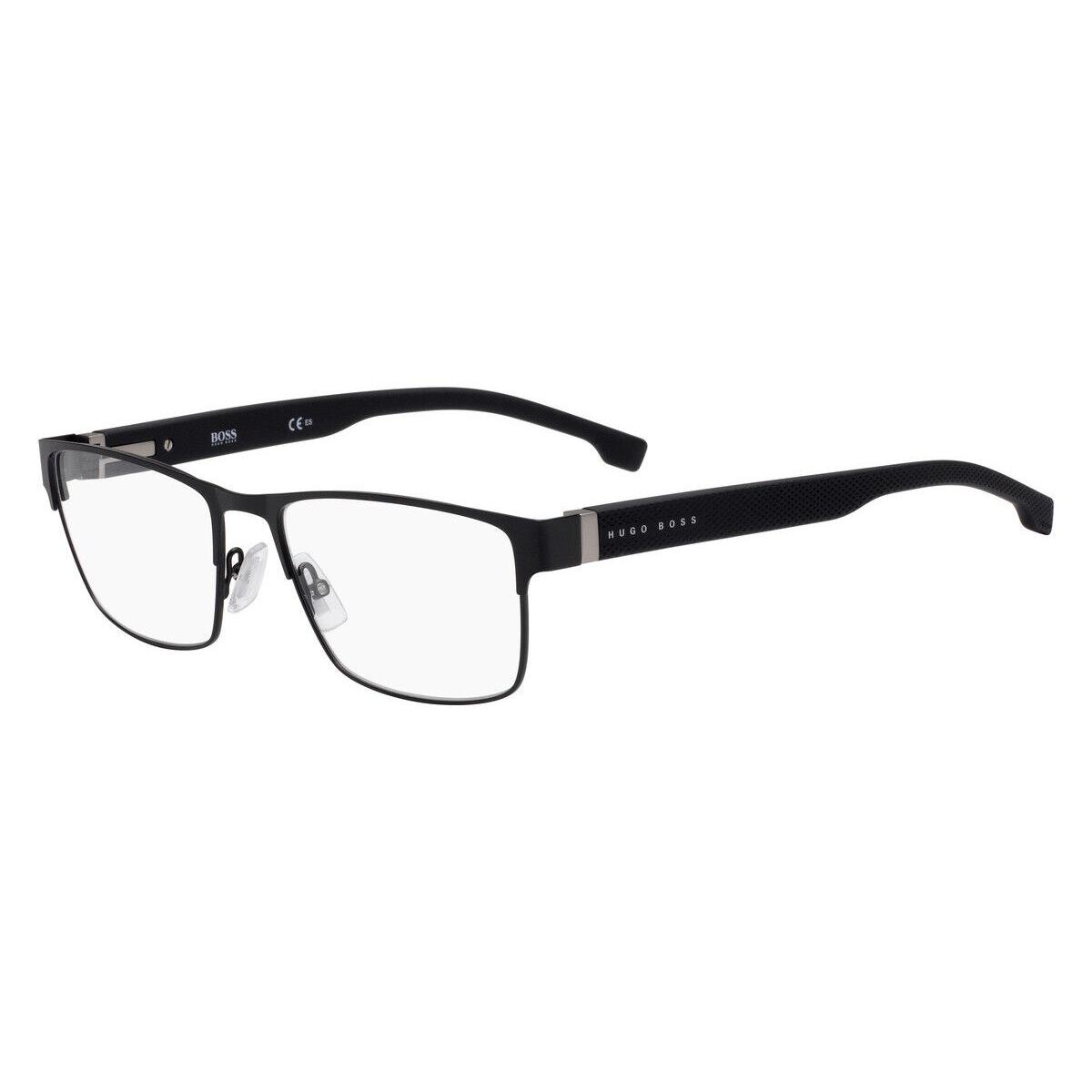 Hugo Boss 1040 Eyeglasses Men 0003 Matte Black Rectangle 57mm