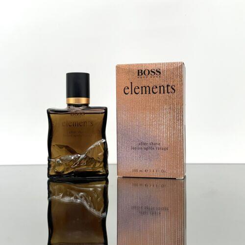 Boss Elements Brown by Hugo Boss After Shave Men 3.4oz-100ml Splash Rare BL10