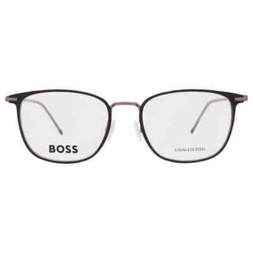 Hugo Boss Demo Rectangular Men`s Eyeglasses Boss 1431 0RZZ 52 Boss 1431 0RZZ 52