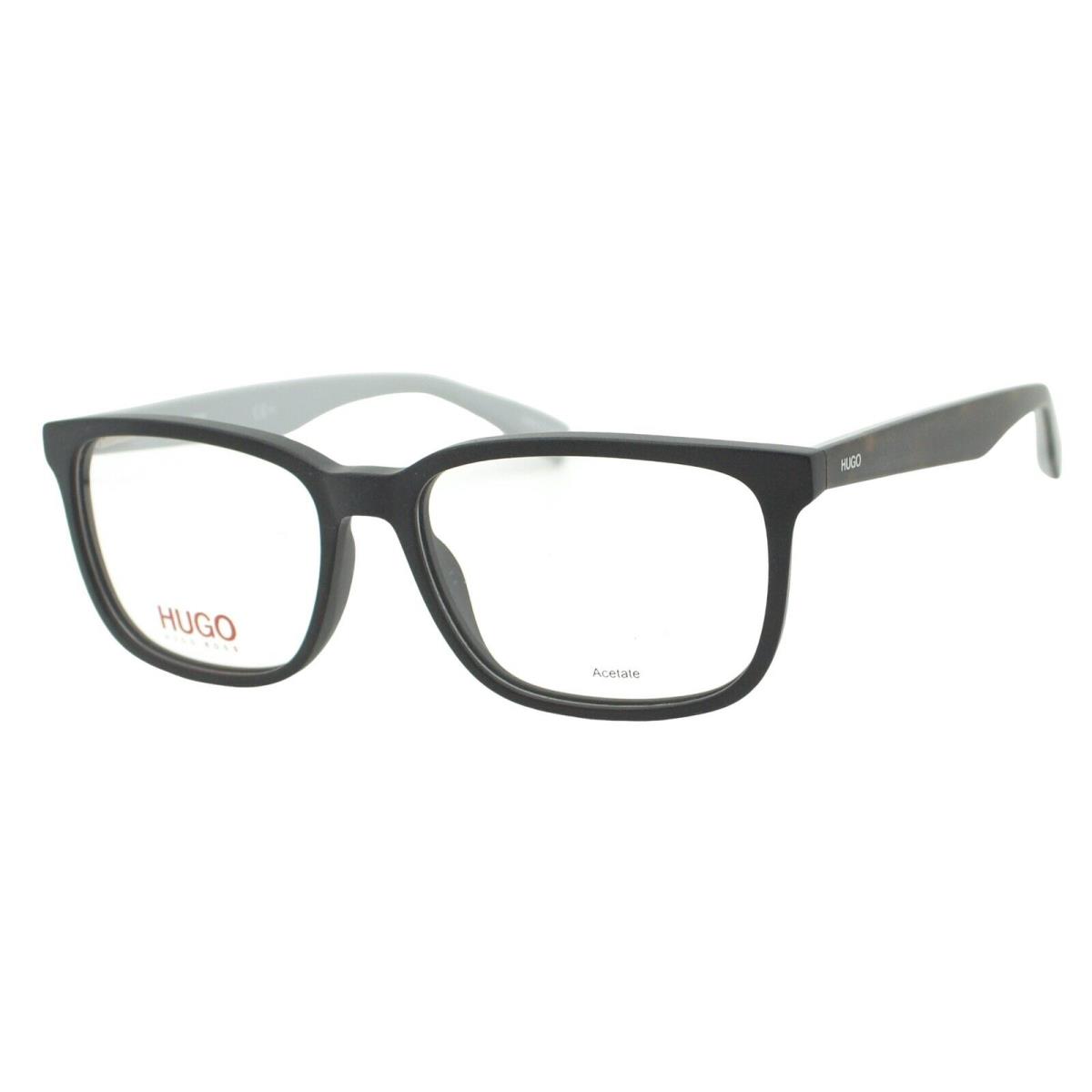 Hugo Boss HG 0267 Oam Matte Black Acetate Men s Eyeglasses 54-16-145 W/case