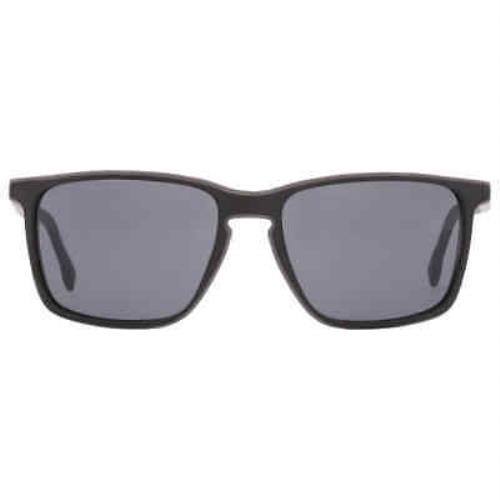 Hugo Boss Grey Rectangular Men`s Sunglasses Boss 1556/O/S 0O6W/IR 57