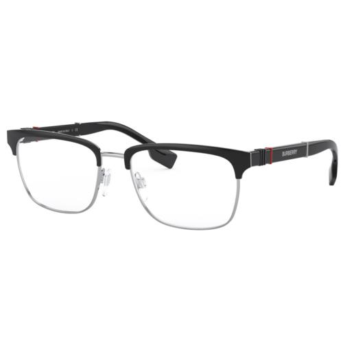 Burberry Rx Eyeglasses BE 1348-1306 Matte Black W/demo Lens 55mm