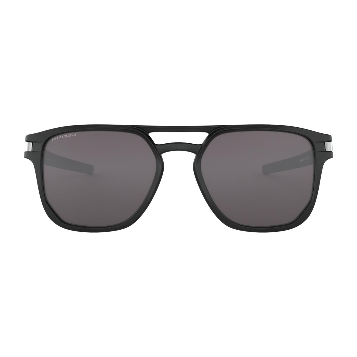 Oakley Latch Beta Sunglasses Matte Black Prizm Grey 0154