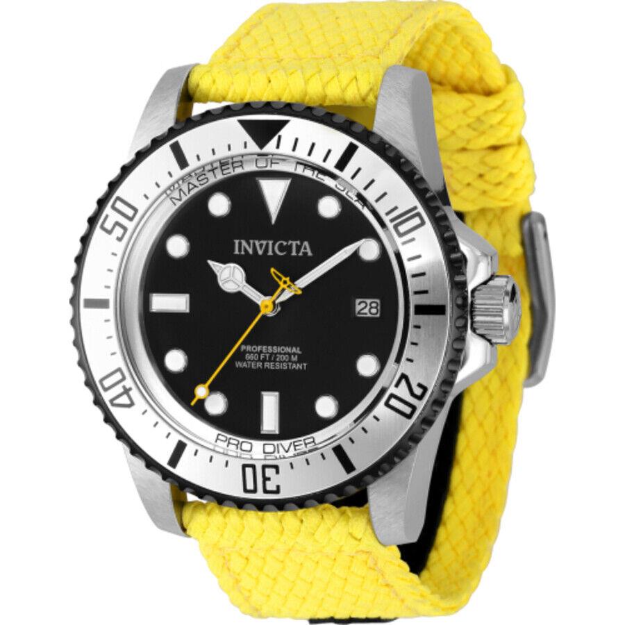 Invicta Pro Diver Date Automatic Black Dial Men`s Watch 37410