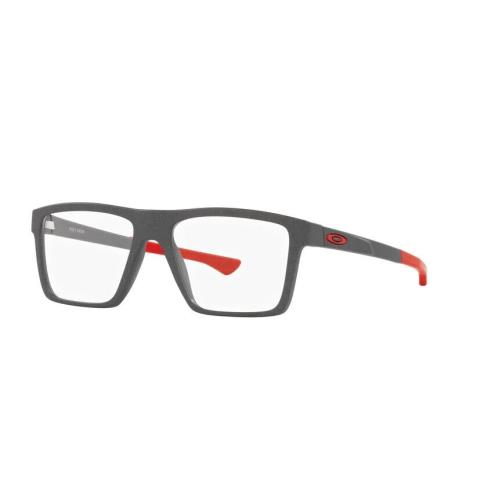 Oakley OX 8167 816704 54mm Volt Drop Grey and Red Unisex Eyeglasses