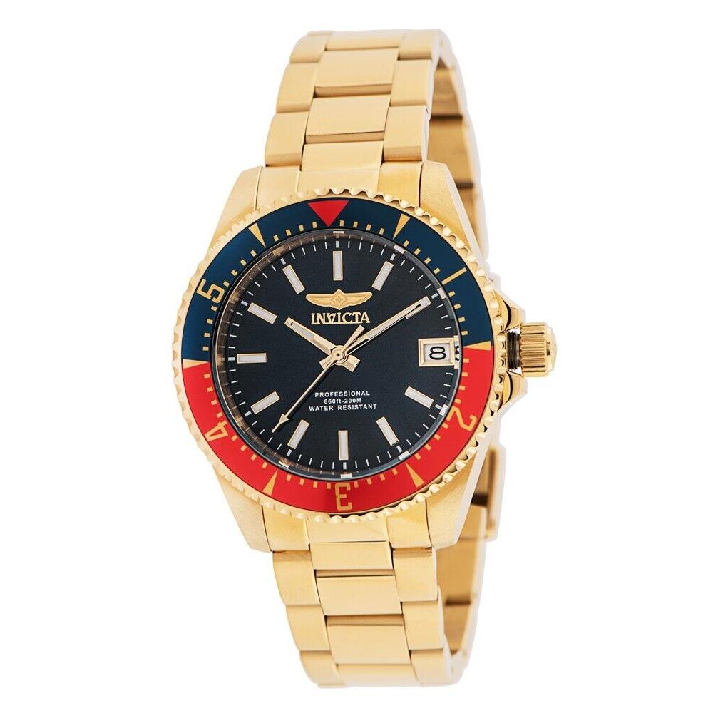 Invicta Pro Diver Automatic Unisex Watch - 36mm Gold 36806