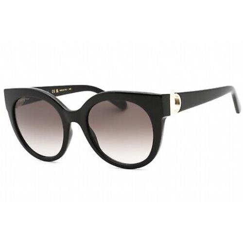 Salvatore Ferragamo SF1031S 001 Sunglasses Black Frame Grey Gradient Lens 53mm